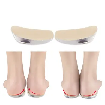 

4 Pairs Unisex Knock-Knee Bow Leg Correction Heel Cushion Pads Shoes Gel Insoles