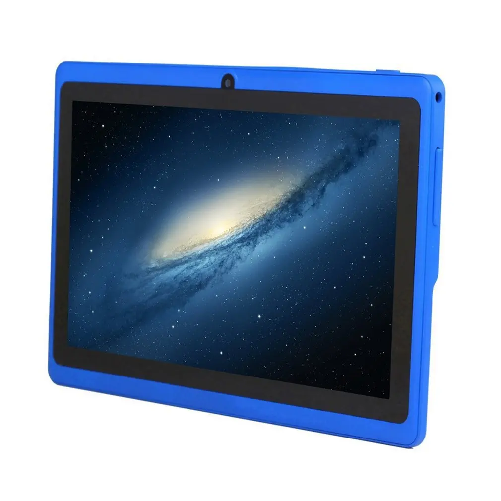 Синий с 7 дюймовым HD Экран Android Quad-core Tablet PC 512 Мб+ 4 Гб/512 МБ+ 8 Гб/1 Гб+ 8 Гб/1 Гб+ 16 Гб 2.0MP Камера Поддержка TF карты