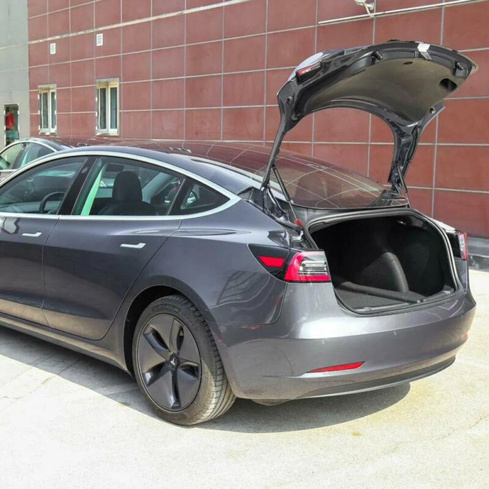 Поддержка багажника лифт стойки сзади 2 шт. для Tesla модель 3 внешние аксессуары и высокое качество