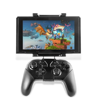 

Nintendo Switch Console Stand Cradle Bracket Game Clip Clamp Holde Adjustable Clamp Handle Rotate Bracket for Nintend Switch Pro