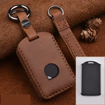 

Car key case Leather key cover For VOLVO S90 V90 XC90 XC60 XC40 car accessories car styling car interior car keychain set new