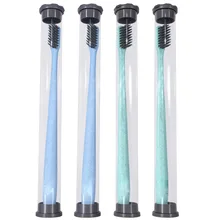 Naturel Toothbrush Wheat Straw Bamboo Charcoal Small Head Toothbrush Travel Portable Adult Soft Brush With Travel Case