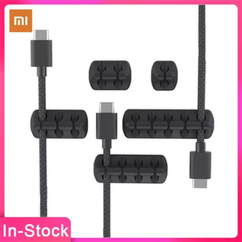 

Xiaomi Bcase Silicone Wire Storage Device Mini Desktop Assistant One Slot and One Line Silicone Material Easy to Use 5pcs