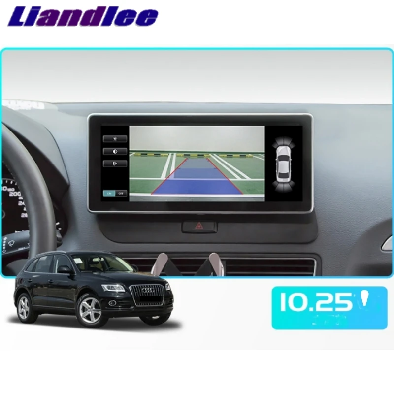 Liandlee автомобильный мультимедийный плеер NAVI для Audi Q5 8R 2009 ~ 2018 MMI 10 25 дюймов Android