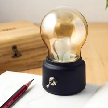 

Industrial Retro High Quality Loft Vintage led Bulb Table Lamp Dimmable Water Pipe Metal Light Fixture Home Bar Decor