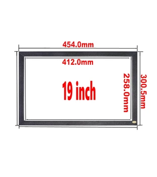 

19 inch 16:10 IR infrared touch frame 2 points touch multi touch ir touch screen panel for restaurant order monitor