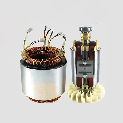 Gasoline generator stator rotor assembly 2/ 2.5/ 2.8 / 3/ 5 / 6.5 / 7/ 8KW single-phase three-phase copper coil motor parts