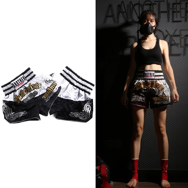 Новое поступление мужские и женские шорты для ММА бокса Муай Тай кикбоксинг