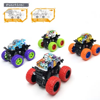 

Inertia Four-Wheel-Drive off-Road Vehicle Children Simulation Model Car Anti-Shatterproof Toy Car Baby Car Model