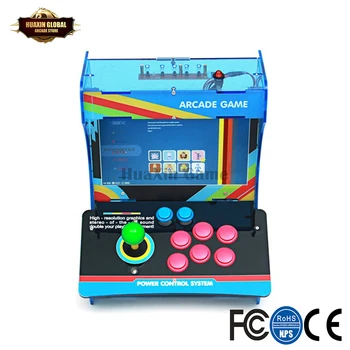 

Retro Mini Arcade Machine With 4000 Classic Video Games 1 Player Raspberry Pi Plug And Play Game Cabinet Console With 10"Screen