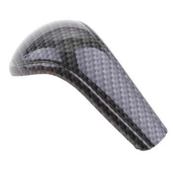 

Carbon Fiber Black Fit For Honda Jazz Fit Gear Shift Knob Case Cover Trim