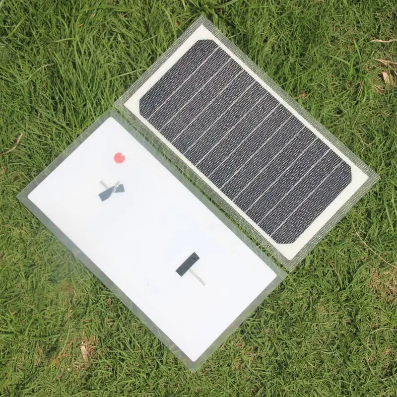 7 Вт 6 в солнечная батарея ETFE солнечная панель для солнечного складного зарядного устройства/рюкзака DIY Солнечное зарядное устройство