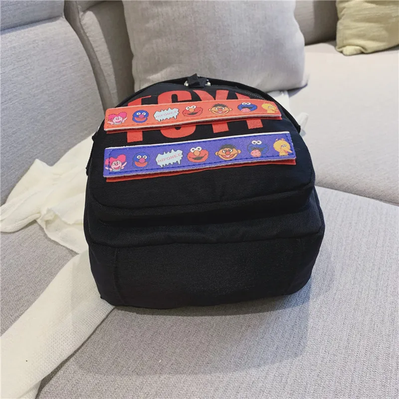 

Korean-style Goose down New Style Backpack Versatile Men And Women Children Printed Letter School Bag Kindergarten Men And Women