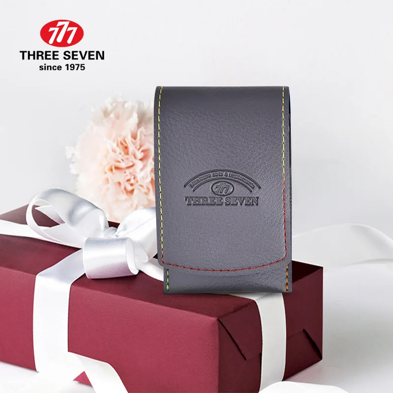 777(три семерки) Высокое качество углеродистая сталь Серебряный набор для стрижки ногтей триммер для маникюра, педикюра 4 в 1 дорожные наборы TSM-712