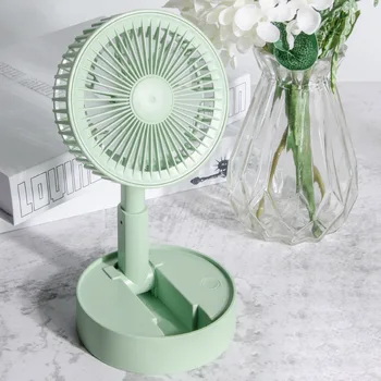 

Folding Telescopic Mini Fan USB Rechargeable 3 Speeds Portable Small Desk Fan LHB99
