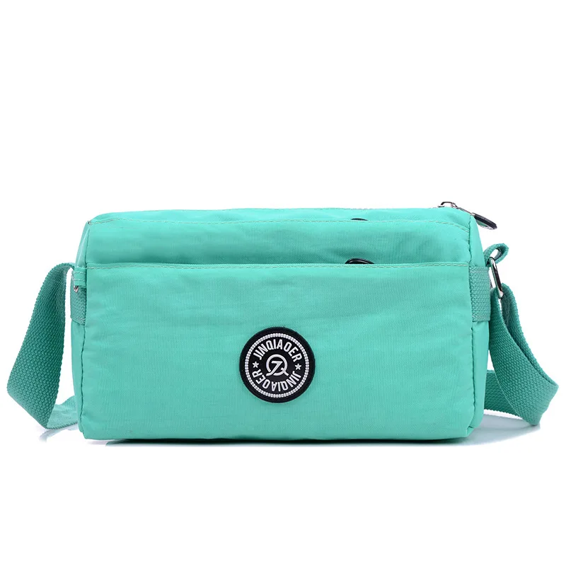 

2019 New Style Casual Solid Color Washing Nylon Waterproof Clutch Bag