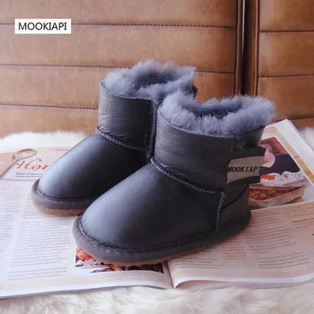 

In 2019, Australian sheepskin and wool warm boots, pure wool skid-proof toddlers, snow boots for boys and girls, free delivery