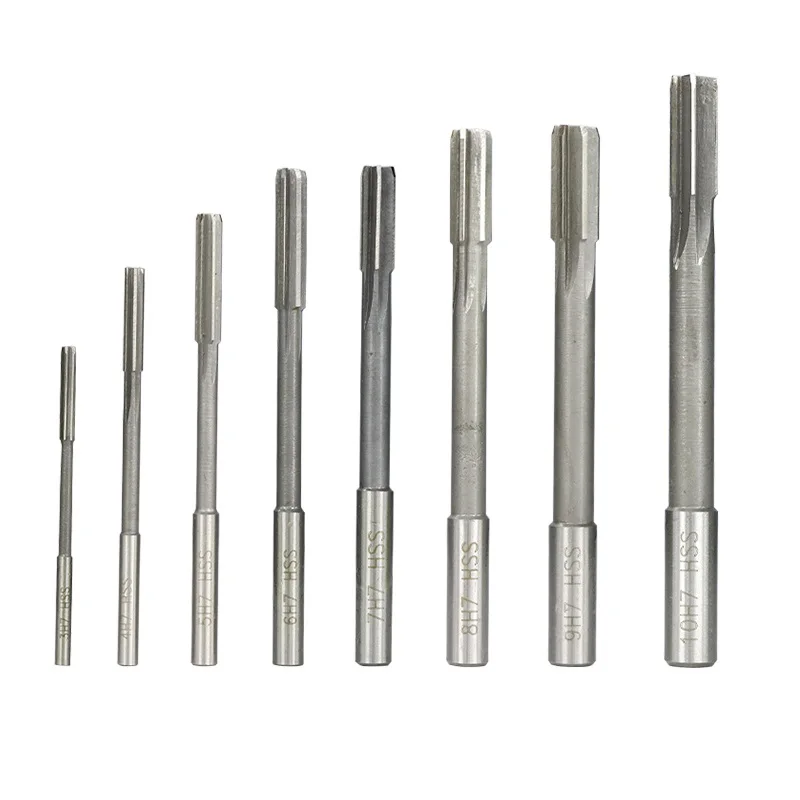 HSS Reamer XCAN HSS Machine Reamer Chucking Reamer H7 2.0-12mm Straight Flute Milling Chucking