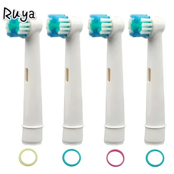 

4pcs Replacement Brush Heads For Oral-B Electric Toothbrush fit B raun Professional personal Care appliances frozen oral hygiene