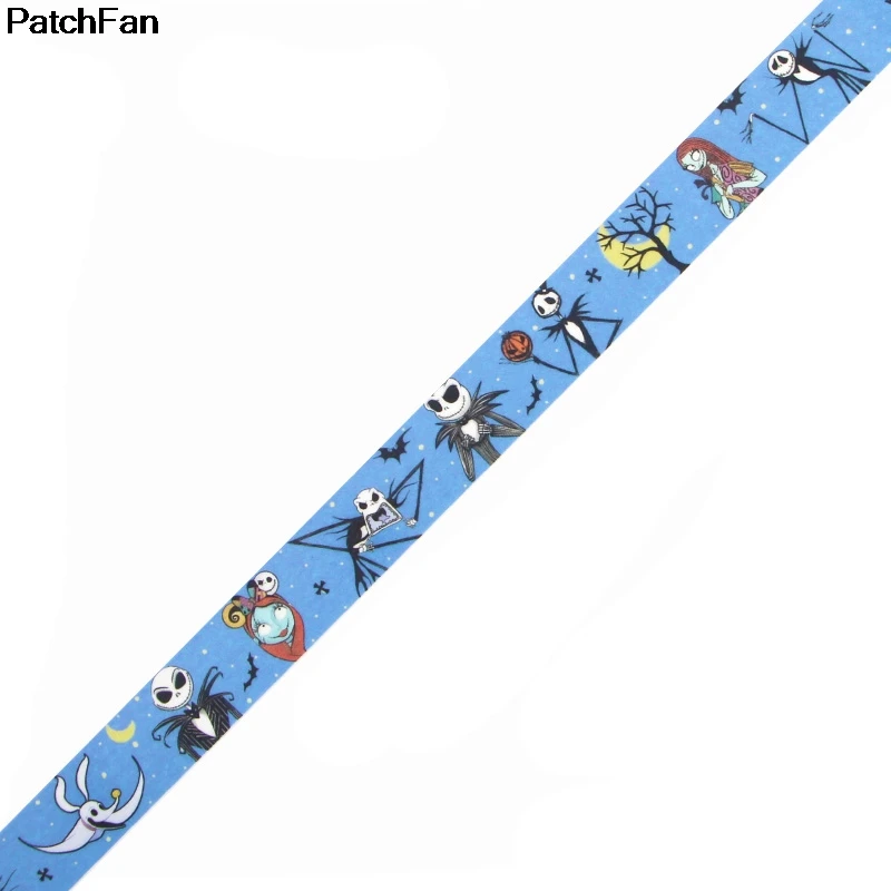 Patchfan Кошмар перед Рождеством Панк DIY Скрапбукинг дети клей васи маскирующая Лента Печатный узор наклейки A2425