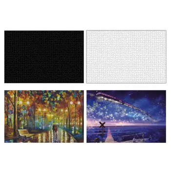 

1000 Pcs/Pack Relieve Stress Puzzle Adult High Difficulty Assemble Jigsaw Toys X5XE