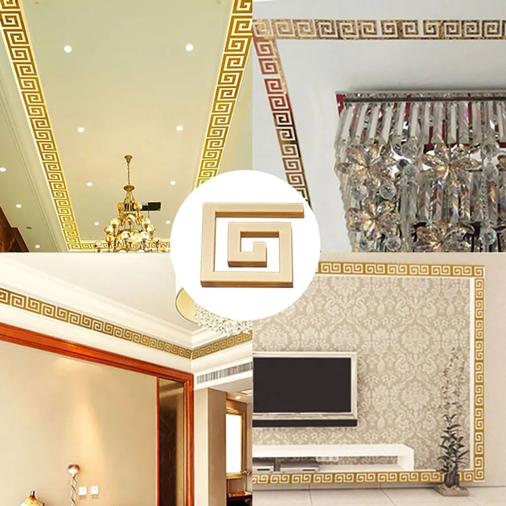 Description Picture 6 of item10pc/Lot 3D Mirror Wall Sticker Geometric Decal Ceiling Wall Sticker Living Room Bedroom Acrylic Home Decor Gold/Silver 48x48mm