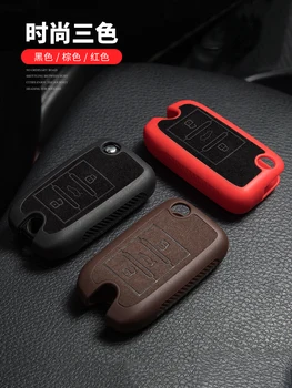 

TPU car key cover case for Roewe RX5 2017 year for MG ZS 3 button key case cover car styling key cover cap key cover
