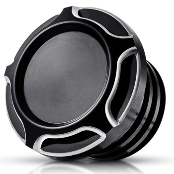 

Motorcycle Aluminum Fuel Gas Oil Cap Rough Crafts Decorative Cap Cover for Sportster XL1200 883 1996-2016 (1 Pcs)