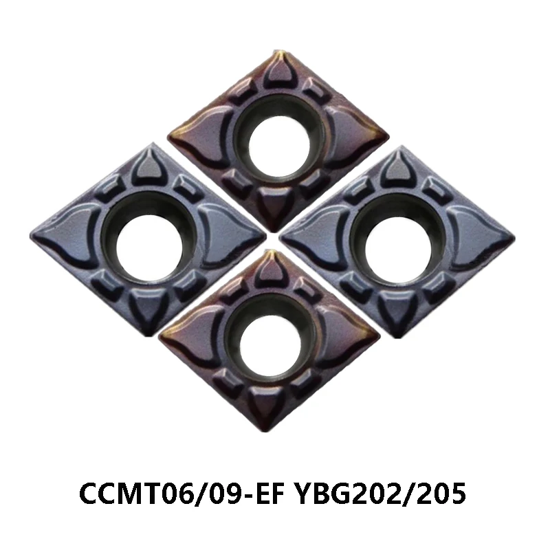 Original CCMT CCMT060202-EF CCMT060204-EF CCMT09T302-EF CCMT09T308-EF YBG205 YBG202 Lathe Cutter Turning Cutting Tools CNC | Инструменты