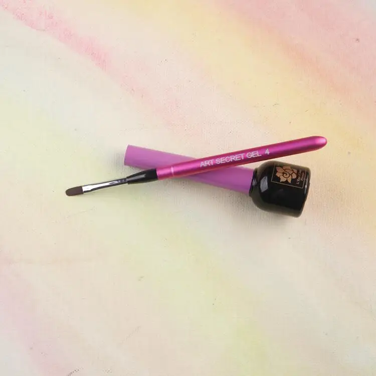 ArtSecret 1PC High Quality Nail Manicure Gel Brush For Art Acrylic Liquid Powder SPA-513 Flat Oval 5