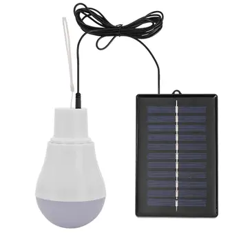 

Portable Solar Light 15w 150lm Energy saving light Portable Wall Lamp for for Camping Hiking Fishing Emergency lighting