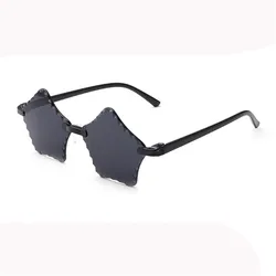 New Star 9 Colors Kids Rimless Sunglasses Gradient One Piece Gafas Sun Glasses Boys Girls Oculos Child Eyewear