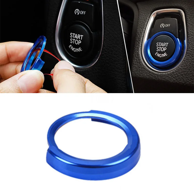 Крышка кнопки детали Trim Pro никогда не ржавеет для BMW 1/2/3 серии F20 F21 F30 X1 F48 |