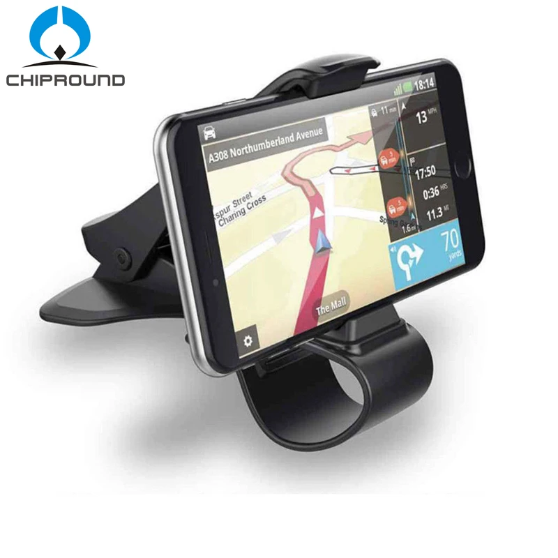 

Car-styling Universal Car Phone Holder GPS Mount Dashboard Cell Phone Holder Stand HUD Design Cradle Support dropshipping
