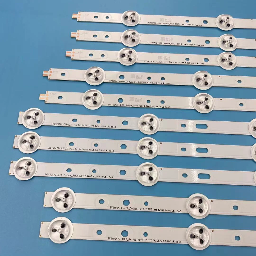 Retroiluminação Led Bar 40d1333b 40l1333b 40pfl3208t Lta400hm23 Svs400a79 40l1354b 4led a b d 5led tipo c Rev.1 120712 - Imagem 3