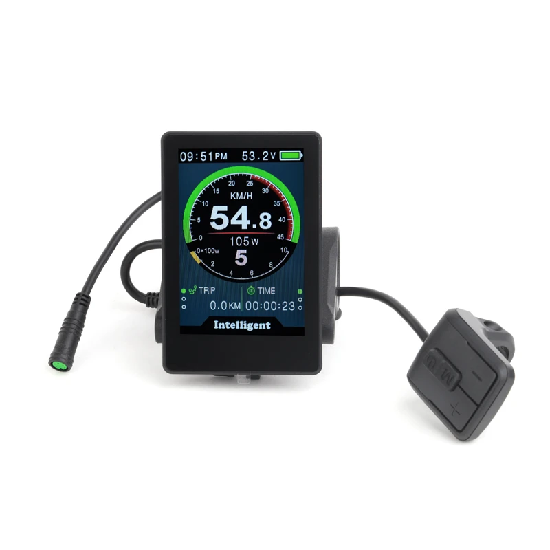 Electric Bicycle 860C Full Color LCD Display For Bafang Mid Hub M400 M500  M620 Motor CAN E bike Indicator USB Ports CE|Electric Bicycle Accessories|  - AliExpress
