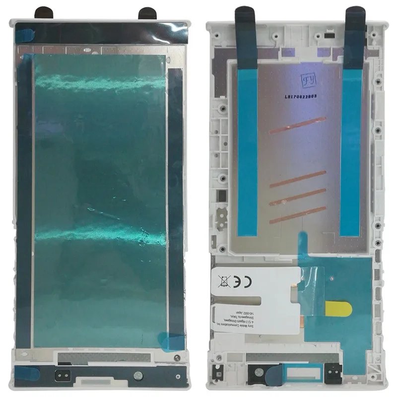 1 шт. высокого качества для Sony Xperia L1 передняя рамка рамки LCD+ инструмент для ремонта - Цвет: Белый