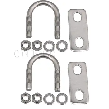 

CNBTR 2 x M8 U Shaped Bolt 304 Stainless Steel U Bolt for 27-29mm Fixing Pipes