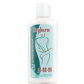 

Anti-cellulite cream Repharm, PR0131, 90 - 60 – 90,with essential oils, 150 ml