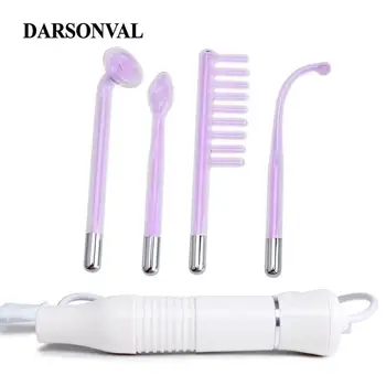 

DARSONVAL Portable High Frequency Violet Purple Light Acne Spot Remover Face Massager Massageador Facial Skin Care Device SPA