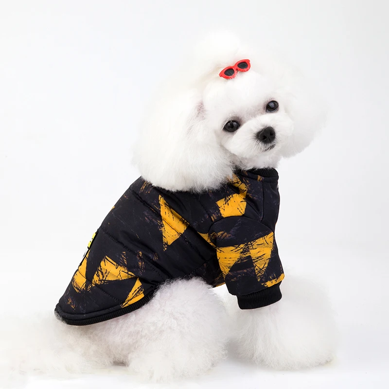 

Small Medium Dogs Puppy Cotton Hoodies Pet Product Bulldog Pug Outfits Winter Coat Warm Pet Coat Sweatshirt