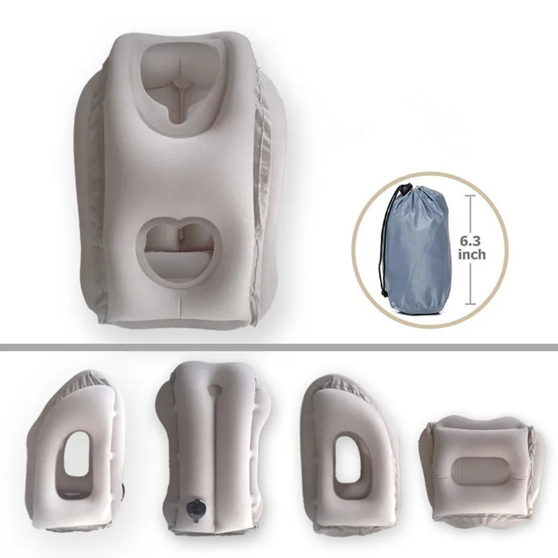 airplane car body pillows for sleeping travel pillow neck fluffy outdoor foot rest cervical inflatable hug big insert | Дом и сад
