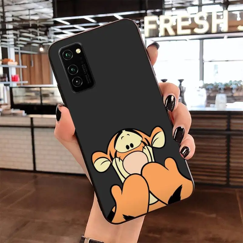 Cute Tigger Eeyore Black TPU Soft Rubber Phone Cover for Samsung S20 plus Ultra S6 S7 edge S8 S9 plus S10 5G lite 2020 Cute Tigger Eeyore Black TPU Soft Rubber Phone Cover for Samsung S20 plus Ultra S6 S7 edge S8 S9 plus S10 5G lite 2020