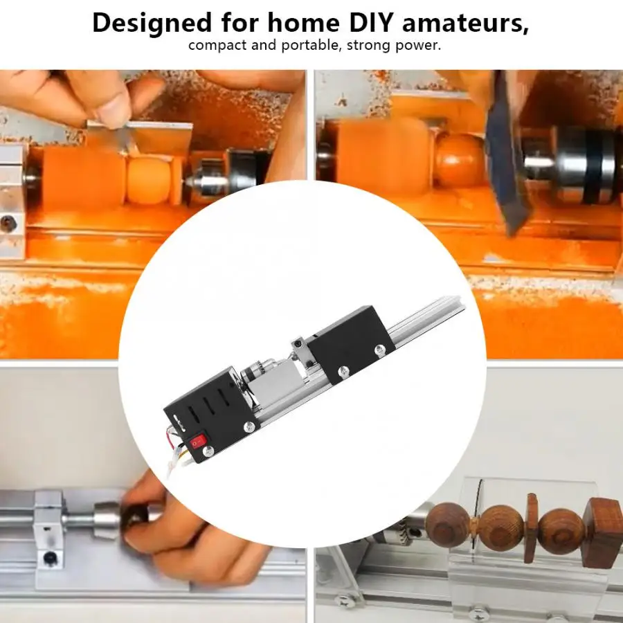 Мини токарный станок с ЧПУ бисер DIY деревообрабатывающий шлифовальный