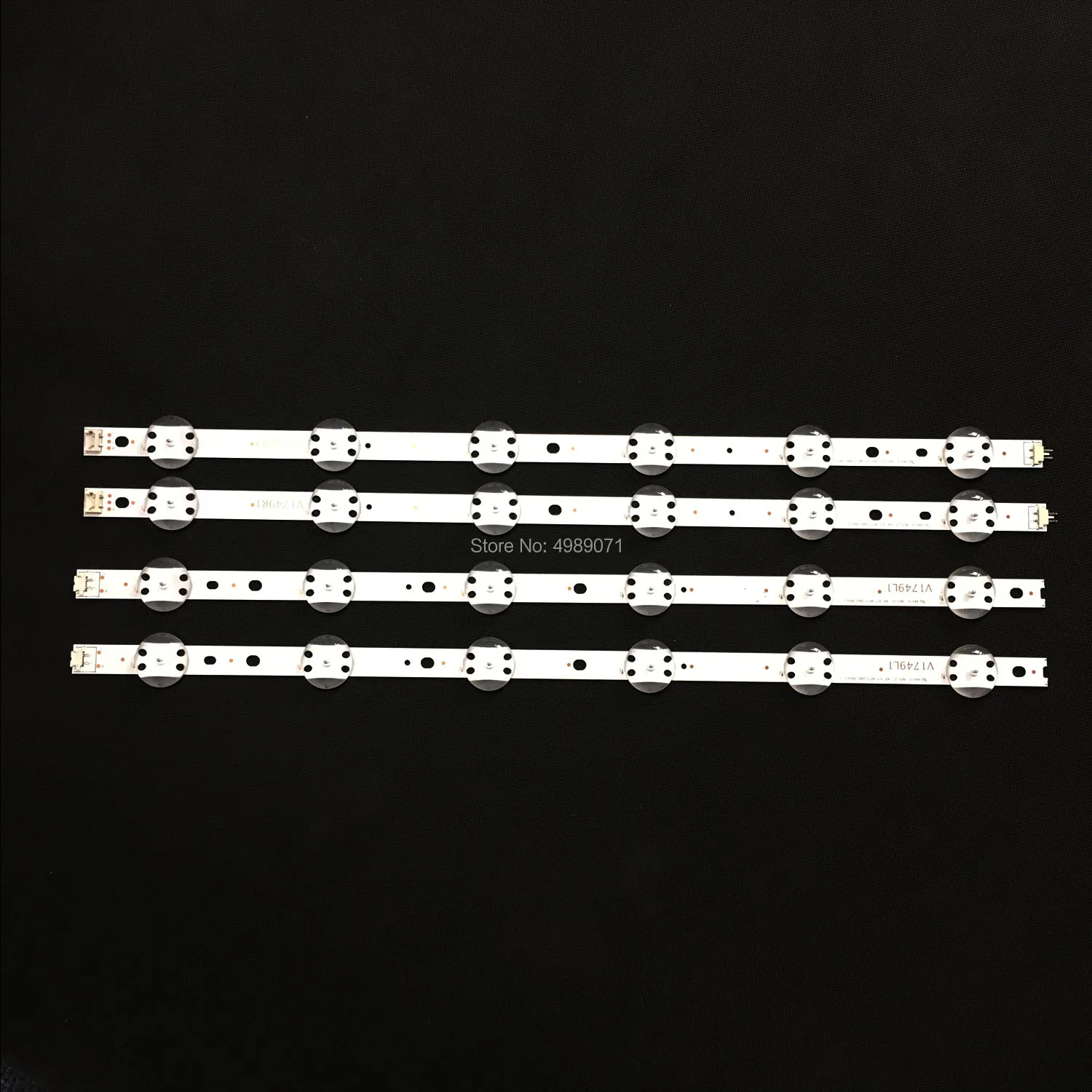 XINLUMEN ТВ кандаков из комплект 4 шт. светодиодный полосы для LG 49UV340C 49UJ6565 49UJ670V V17 49 R1 L1