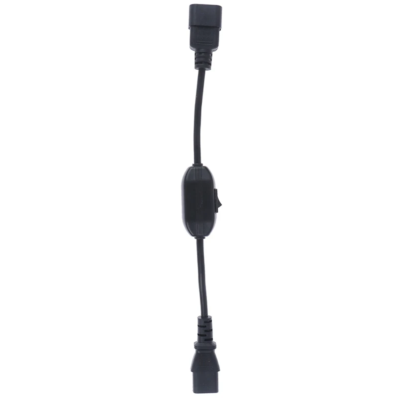 C14-C13 удлинитель, IEC 320 C13 мама к C14 папа с 10A вкл/выкл переключатель кабель адаптера питания
