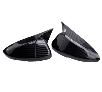 

1 Pair Carbon Fiber Look Side Rear View Door Wing Mirror Cover Trim Fit for Honda Accord 2018 2019 2020