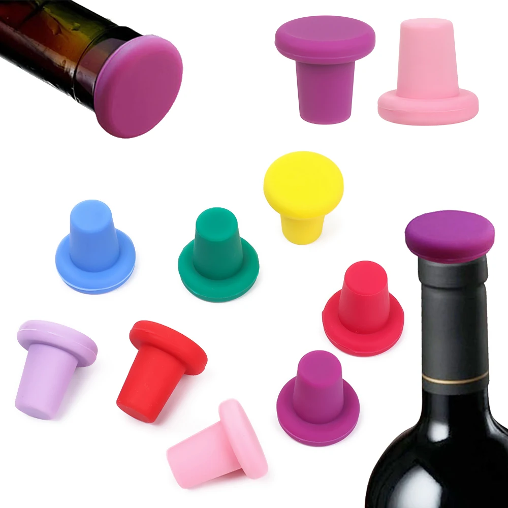 Wine Stopper Wine Stoppers 13 Styles Bottle Stopper Bottle Caps Wine Stopper Family Bar Preservation Tools Silicone Creative Design Safe And Healthy