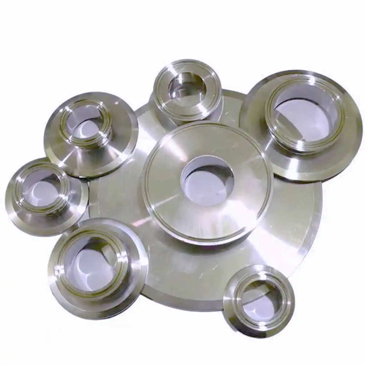 Tri Clamp Reduce 1.5" 2" 2.5" 3" 3.5" 4" 5" 6" 7" 8" Ferrule O.D Reducer 304 Stainless Steel Sanitary Pipe Fitting Homebrew