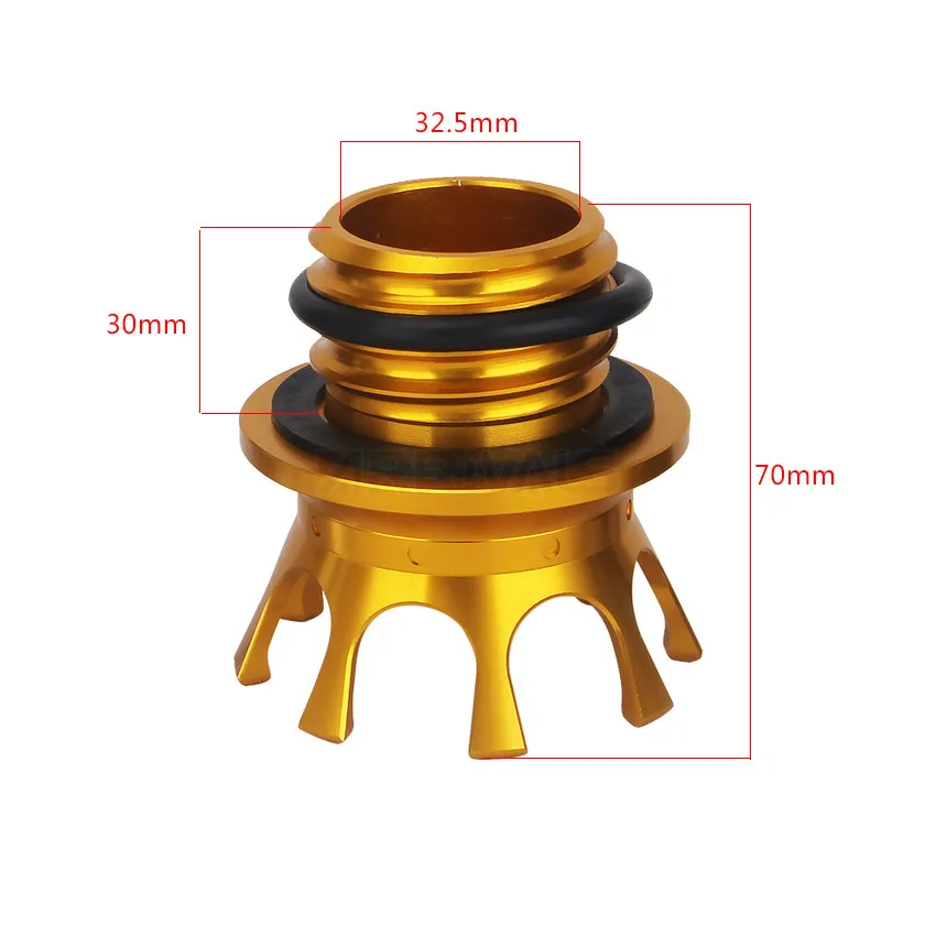 Motorcycle Aluminum Fuel Tank Cover Right-hand Thread Reservoir Crown Oil Cap Gas For Harley Touring Softail Sportser 883 1200